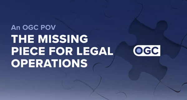 An OGC POV: The Missing Piece for Legal Operations
